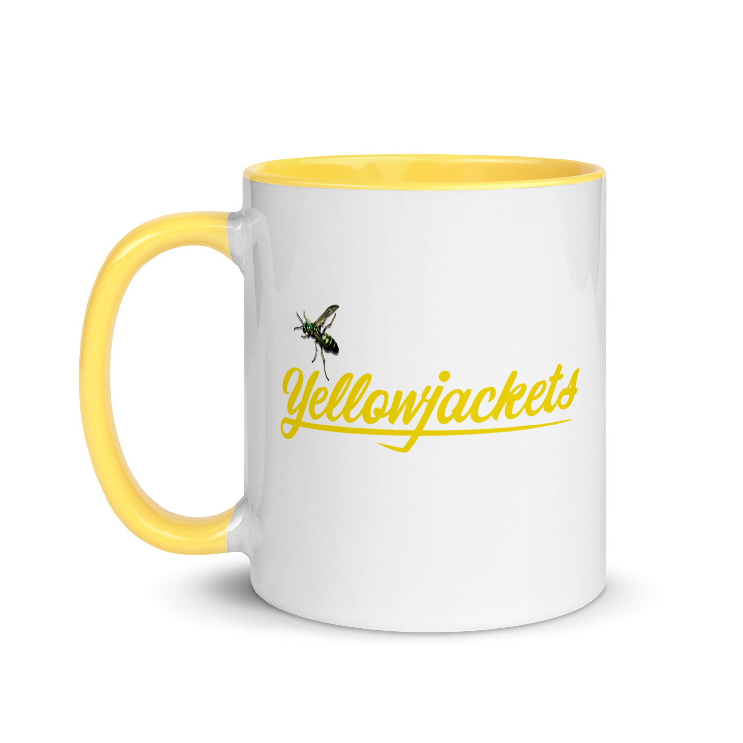 Yellowjackets Logo Two-Tone Mug