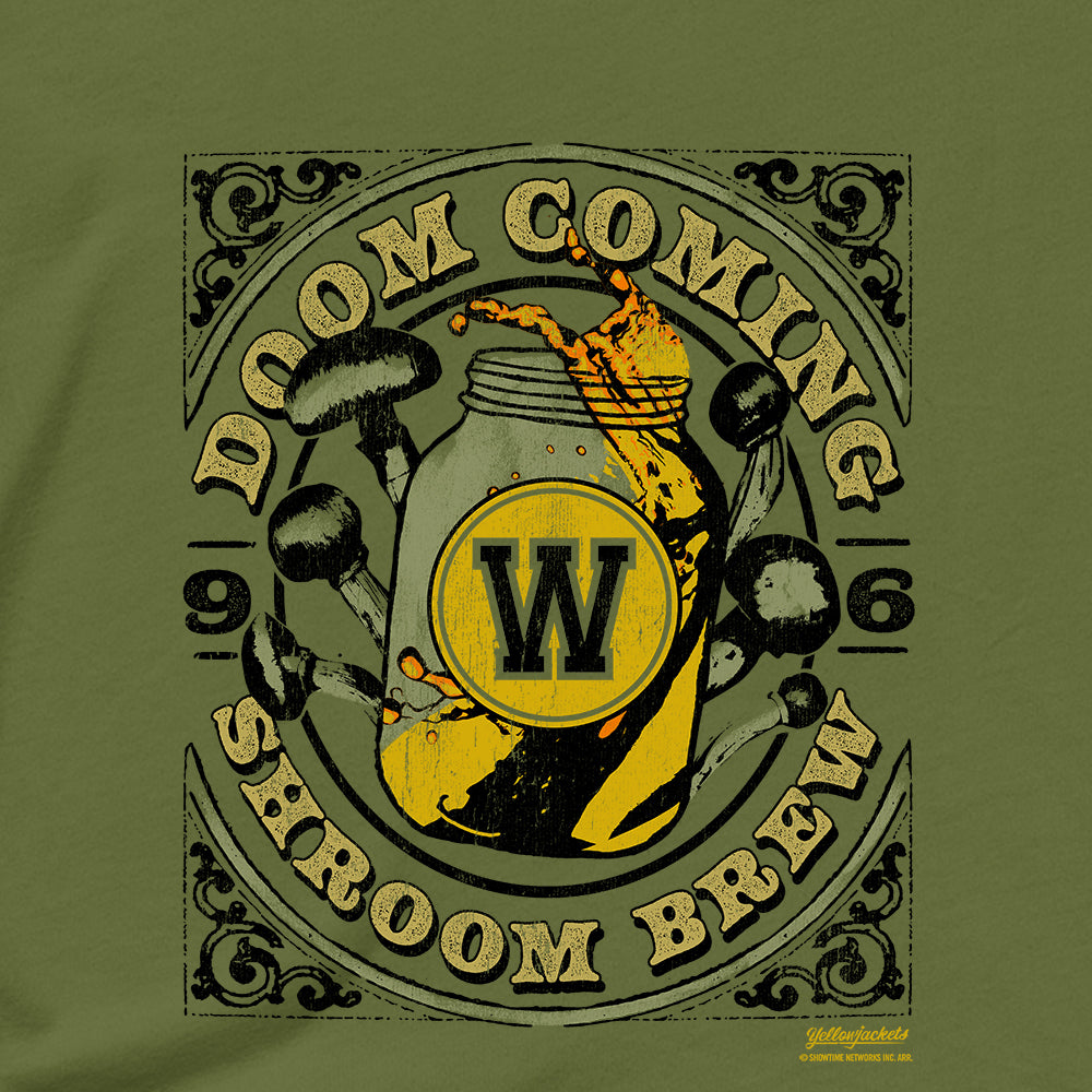 Yellowjackets Doom Coming Shroom Brew Unisex T-Shirt