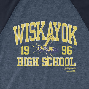 Yellowjackets Wiskayok High School Raglan T-Shirt