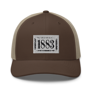 Yellowstone 1883 Logo Retro Trucker Hat