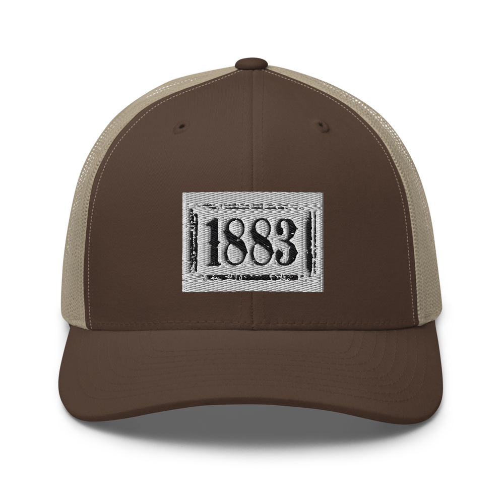Yellowstone 1883 Logo Retro Trucker Hat