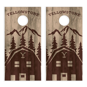 Yellowstone Dutton Ranch Cornhole Komplett-Set