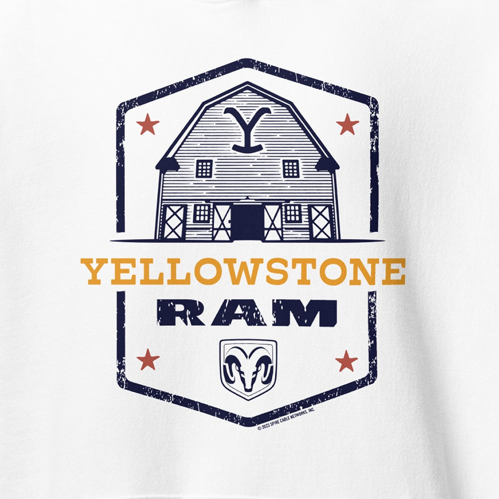 Yellowstone Sudadera con capucha Ram Barn