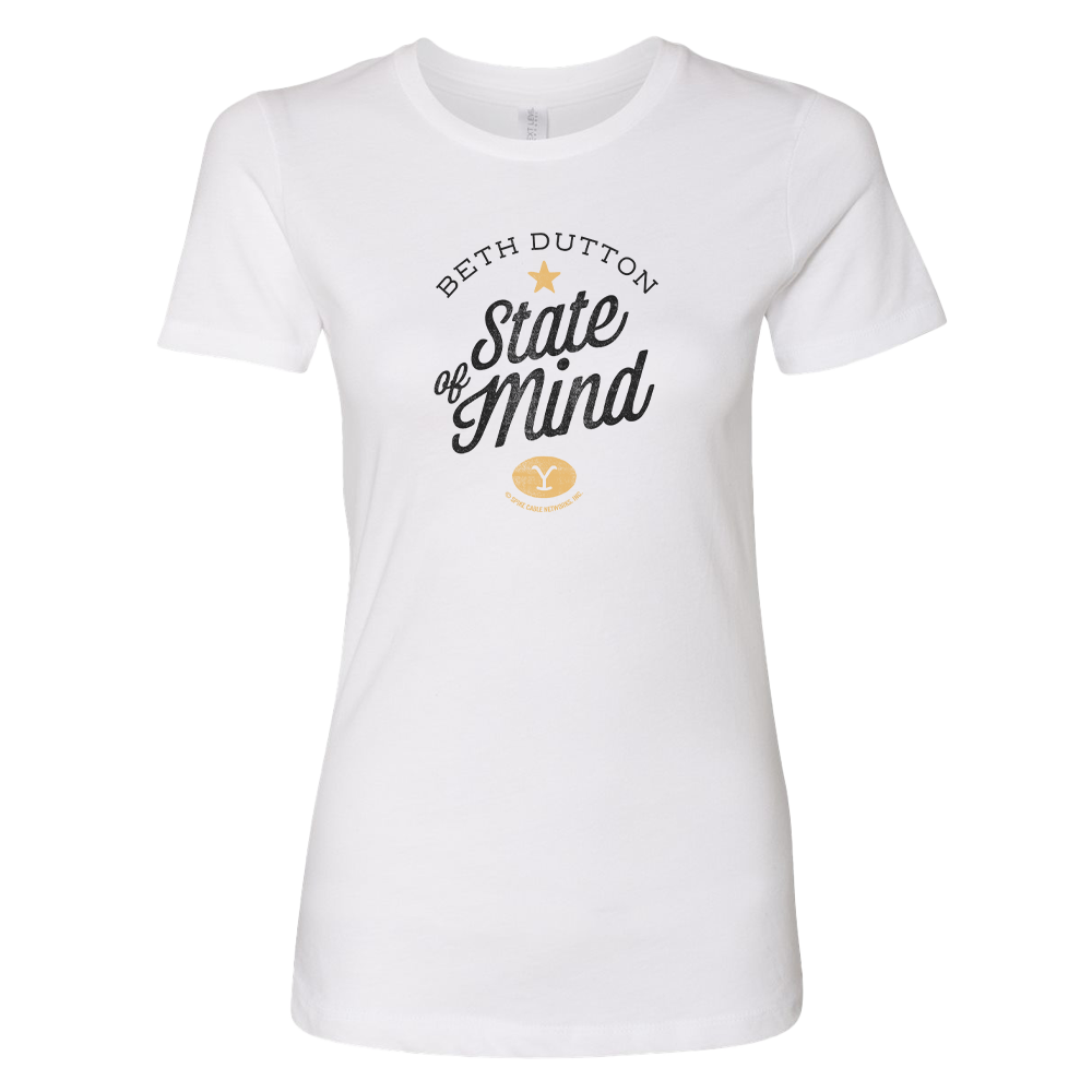 Yellowstone Beth Dutton State of Mind Women's Short Sleeve T-Shirt