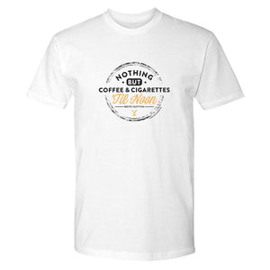 Yellowstone Nothing But Coffee & Cigarettes 'Til Noon Adult Short Sleeve T-Shirt