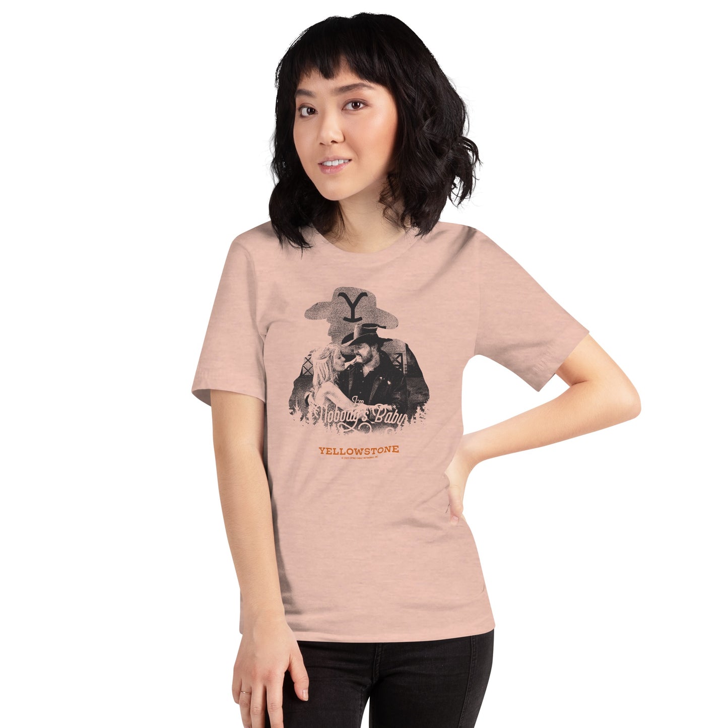 Yellowstone I'm Nobody's Baby Adult Short Sleeve T-Shirt – Paramount Shop