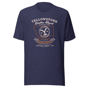 Yellowstone Dutton Ranch Your Ranch Your Rules T-Shirt à manches courtes