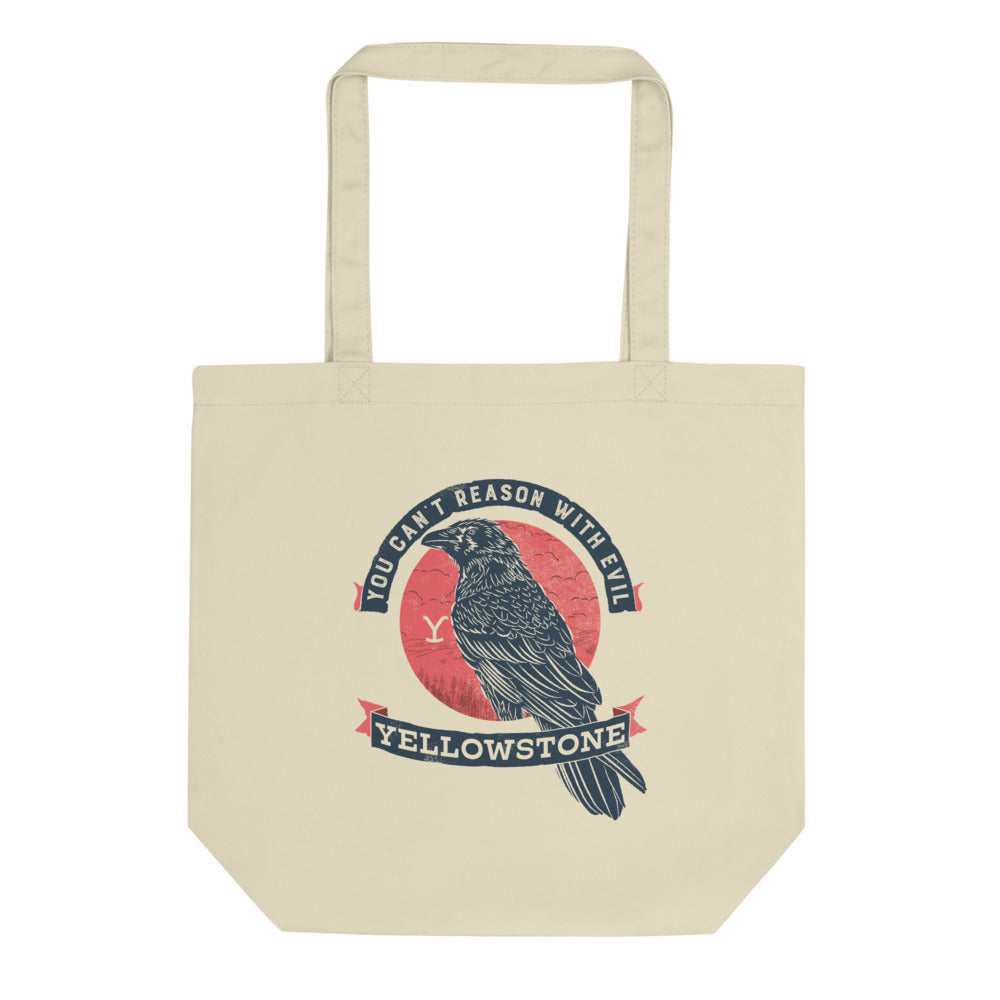 Yellowstone Can't Reason With Evil Eco Tote Bag