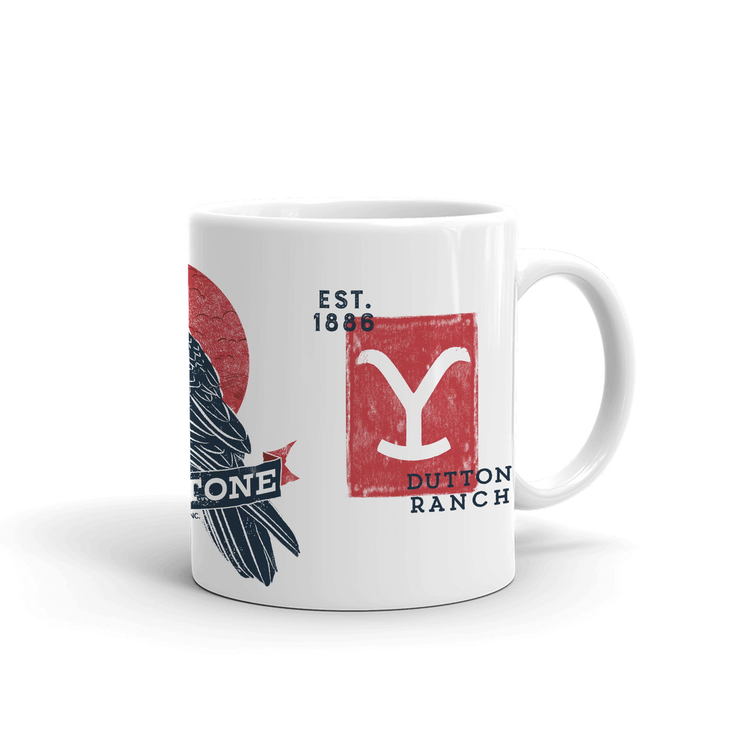 Yellowstone Can't Reason With Evil White Mug