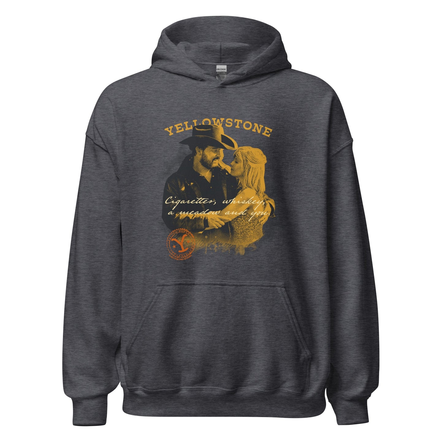 Yellowstone Cigarettes Whiskey and You Hooded Sweatshirt
