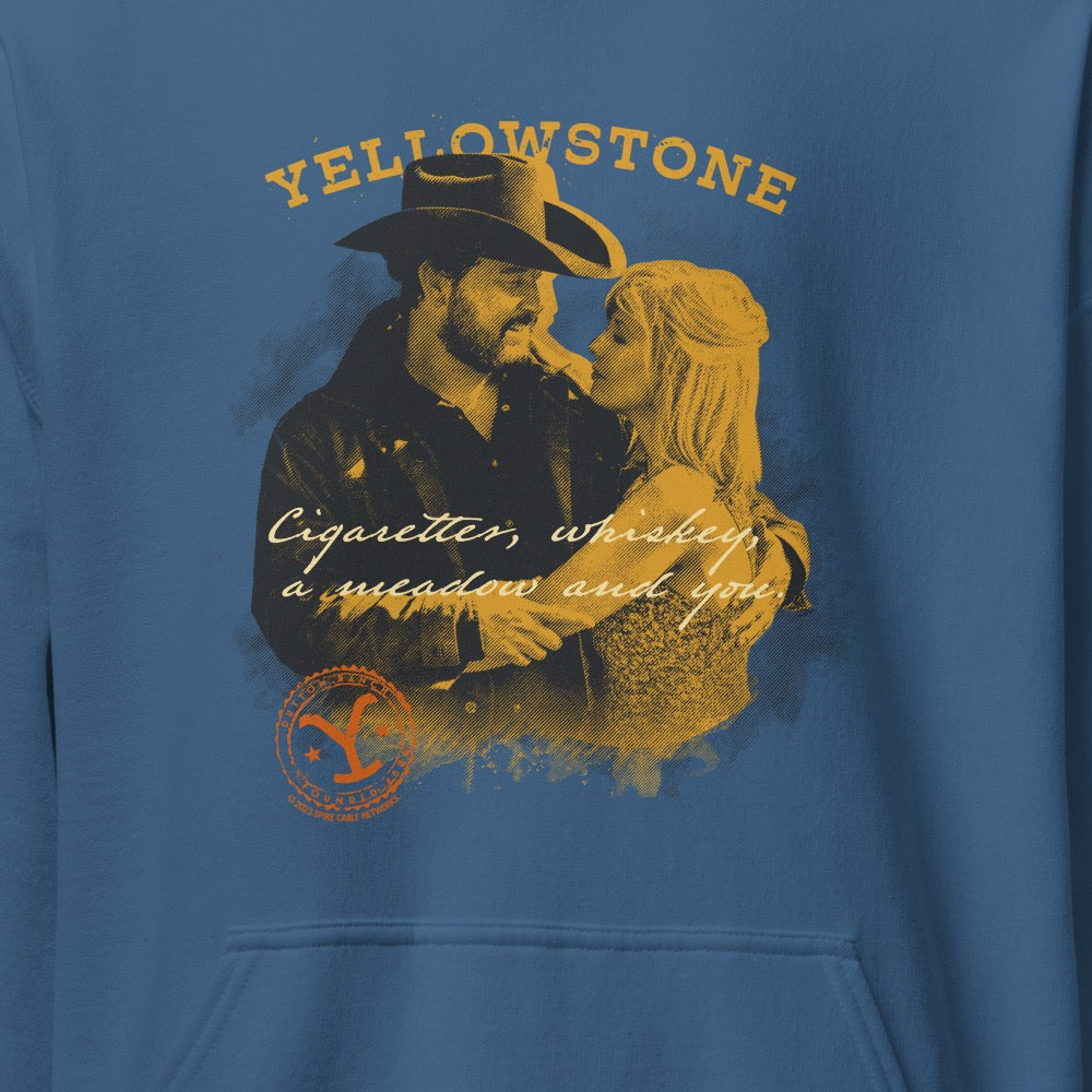 Yellowstone Cigarettes Whiskey and You Sweatshirt à capuche