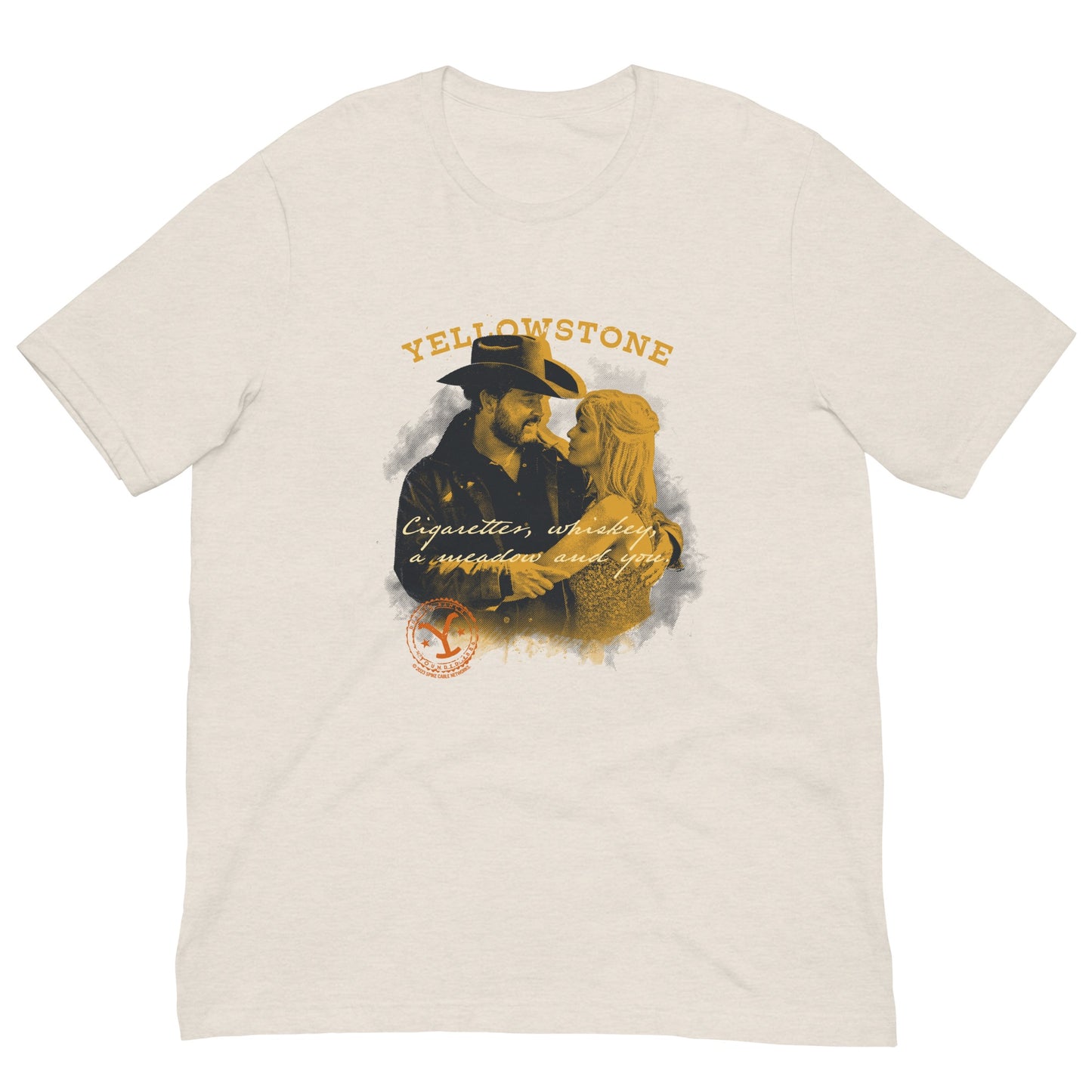 Yellowstone Cigarettes Whiskey and You T-Shirt à manches courtes