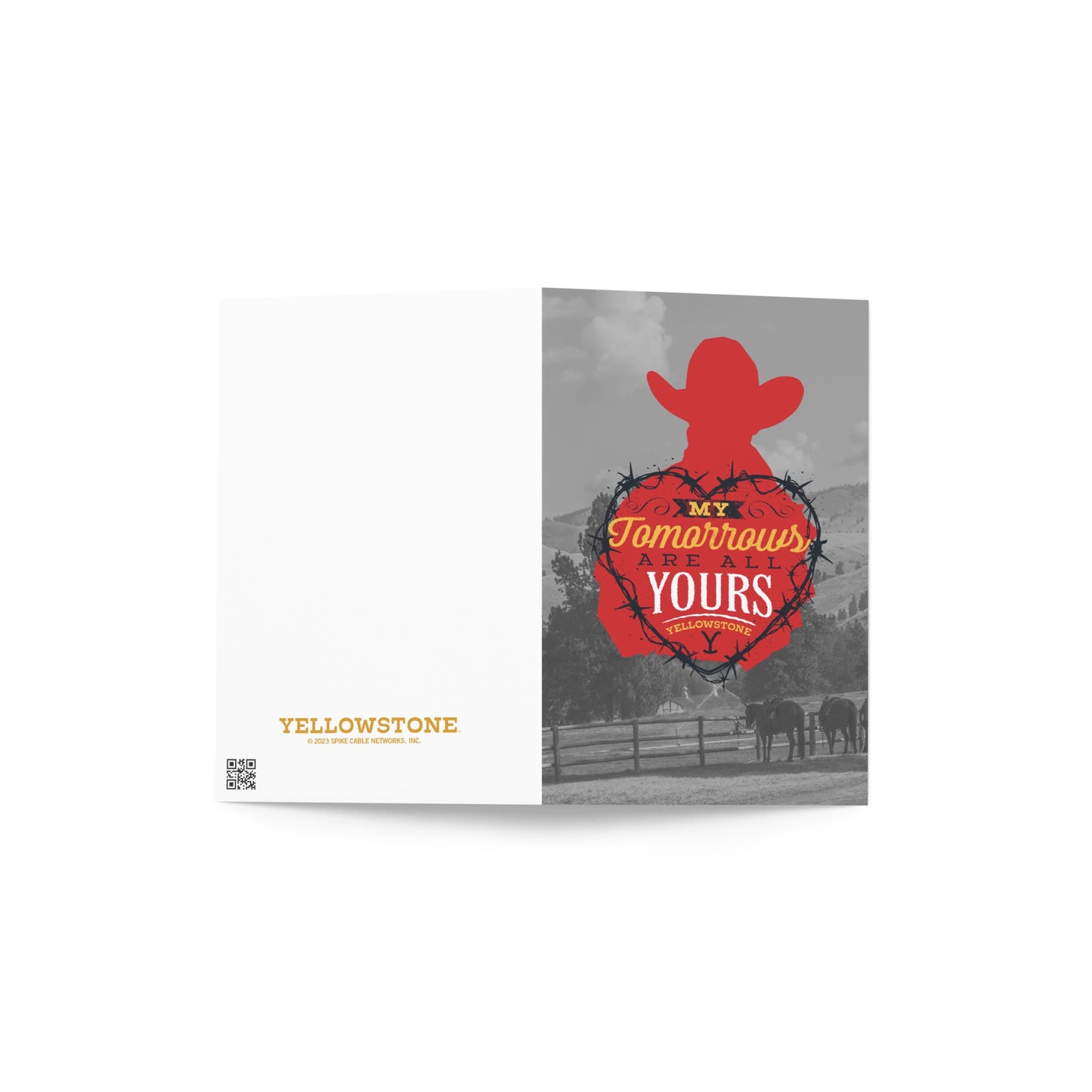 Yellowstone My Tomorrows Are All Yours Scenery Carte de voeux