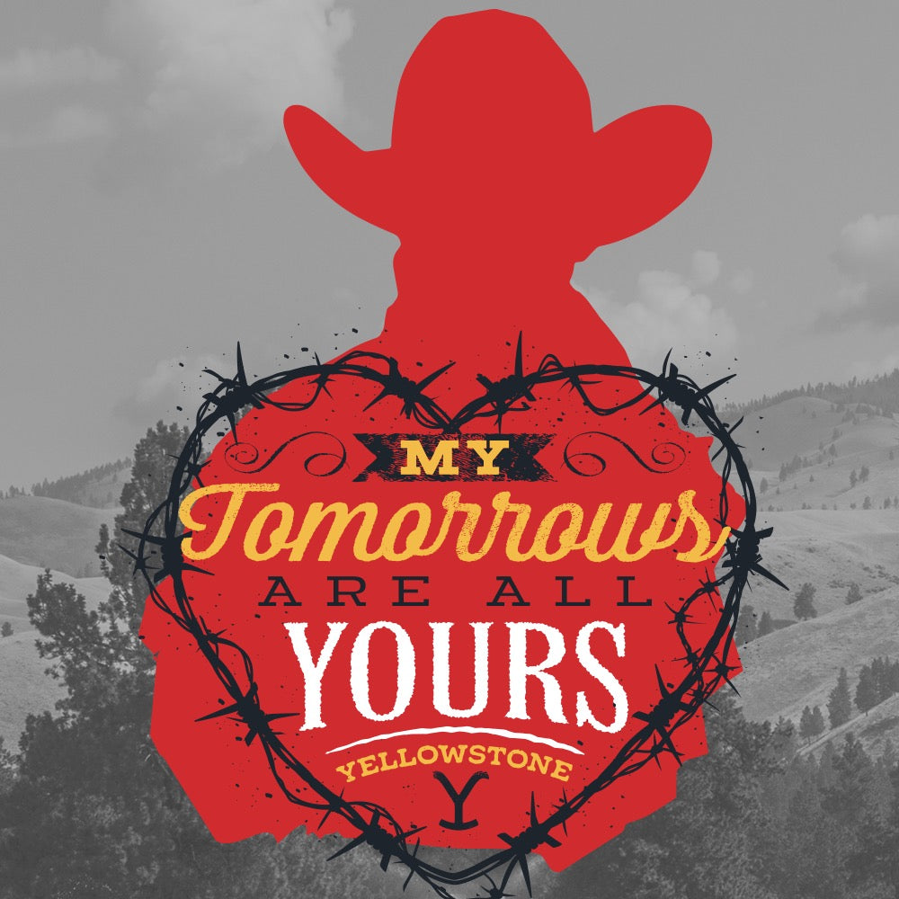 Yellowstone My Tomorrows Are All Yours Scenery Greeting Card