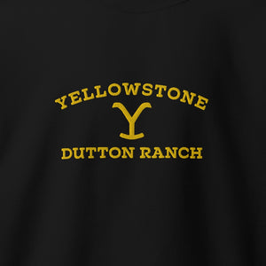 Yellowstone Dutton Ranch Sweatshirt mit Stickerei