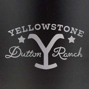 Yellowstone Dutton Ranch Star Stahl Pint Glas