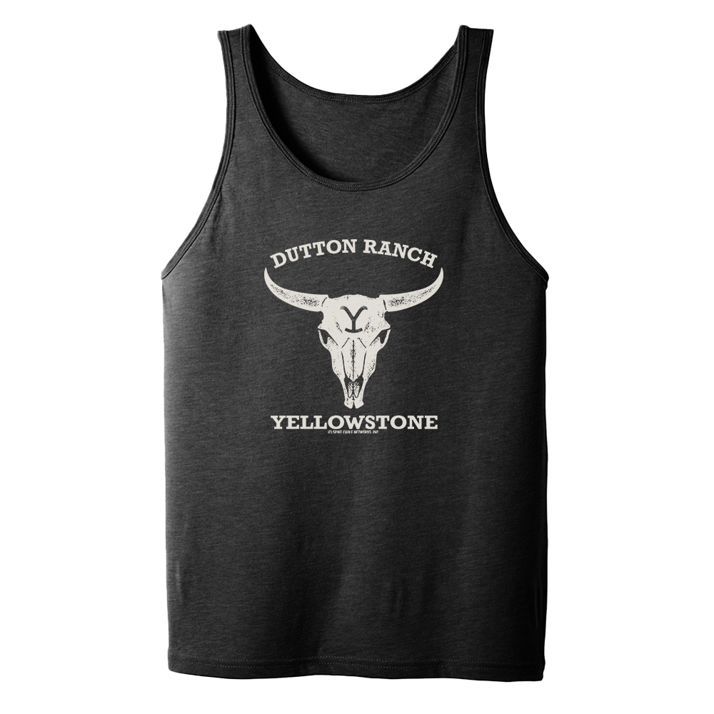 Yellowstone Cráneo de vaca del Rancho Dutton Adultos Camiseta de tirantes –  Paramount Shop