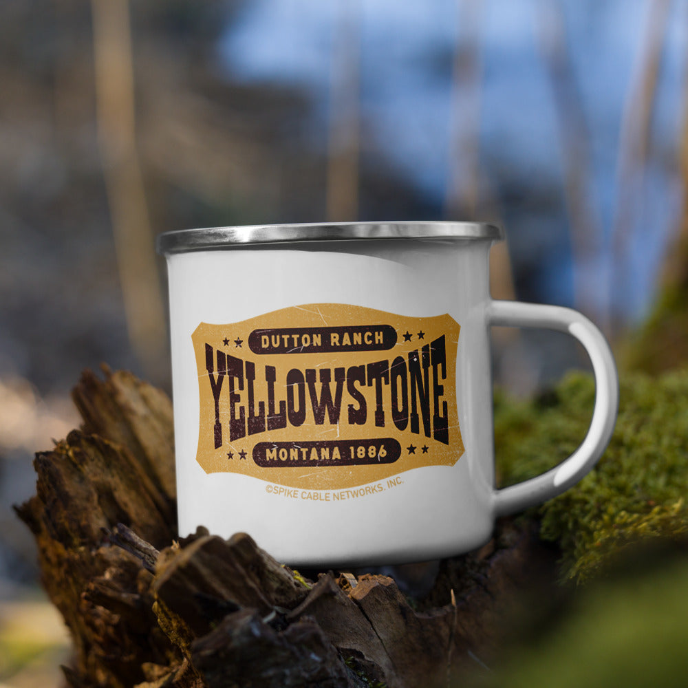 Yellowstone Elige el camino Taza esmaltada – Paramount Shop