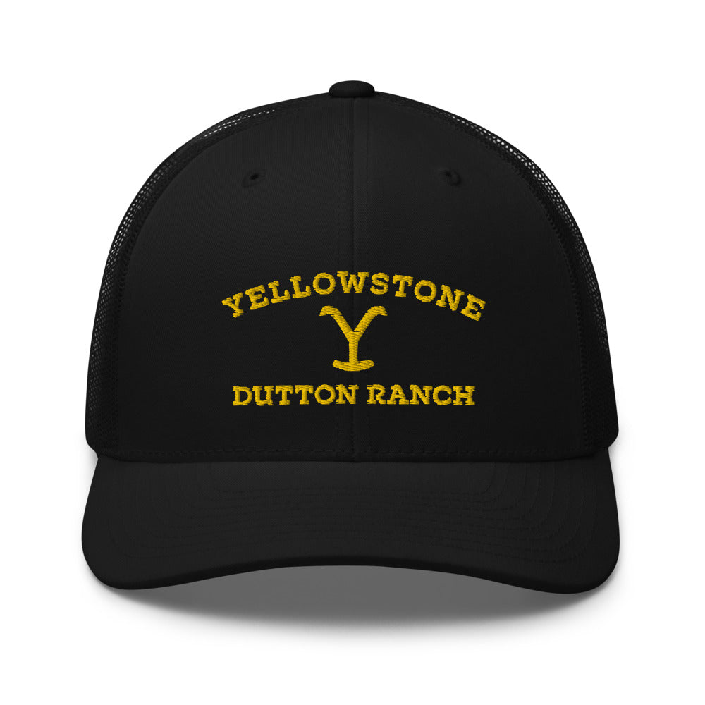 Yellowstone Dutton Ranch Logo Retro Trucker Hat