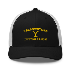 Yellowstone Dutton Ranch Logo Retro Trucker Hat