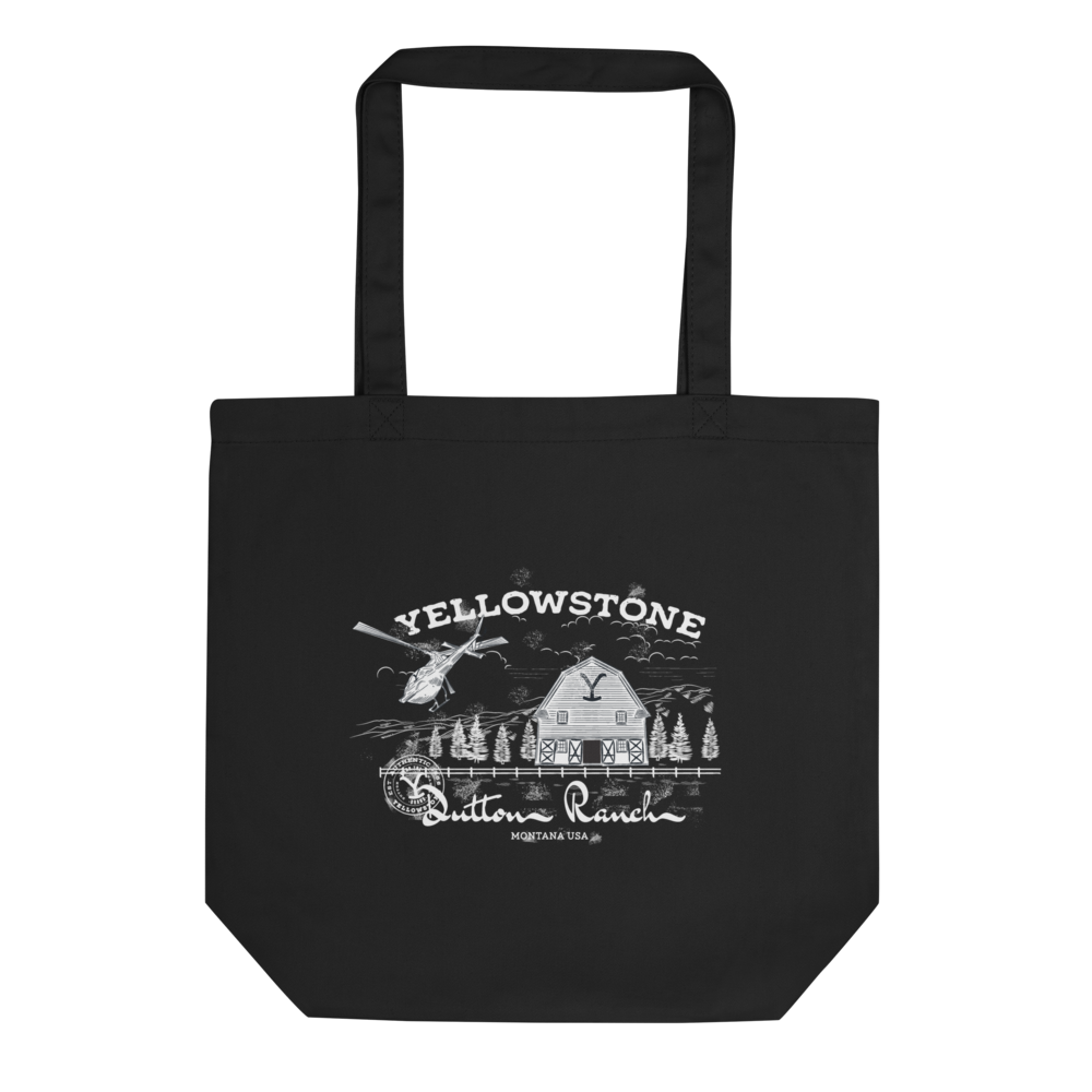 Yellowstone Dutton Ranch Scenery Eco Tote Bag