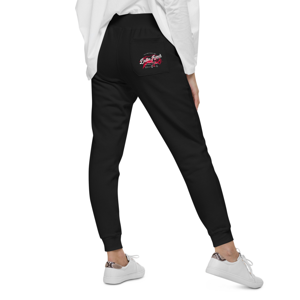 Yellowstone Dutton Ranch So Wild So Angry Unisex Fleece Sweatpants