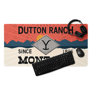 Yellowstone Dutton Ranch Montana Desk Mat
