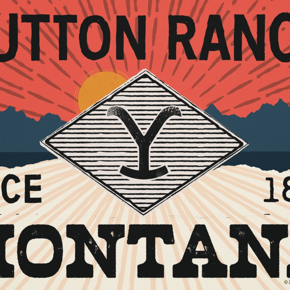 Yellowstone Tapis de jeu Dutton Ranch Montana