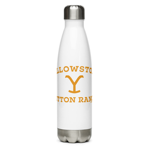 Yellowstone Dutton Ranch Logo Stainless Steel Water Bottle