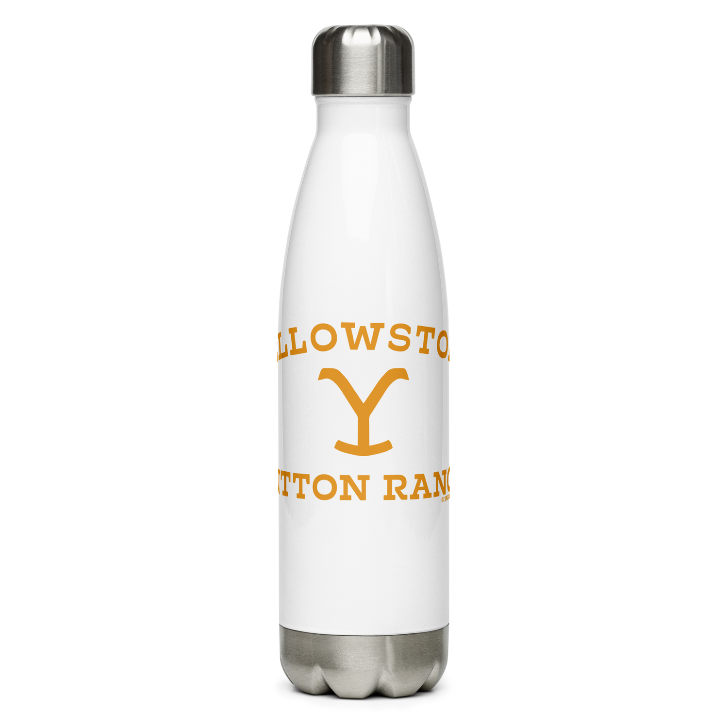 Yellowstone Dutton Ranch Logo Stainless Steel Water Bottle
