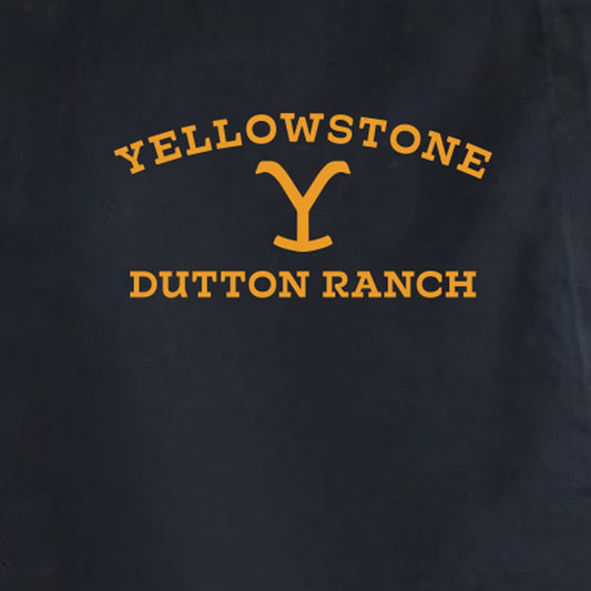 Yellowstone Dutton Ranch Logo Embrodiered Apron