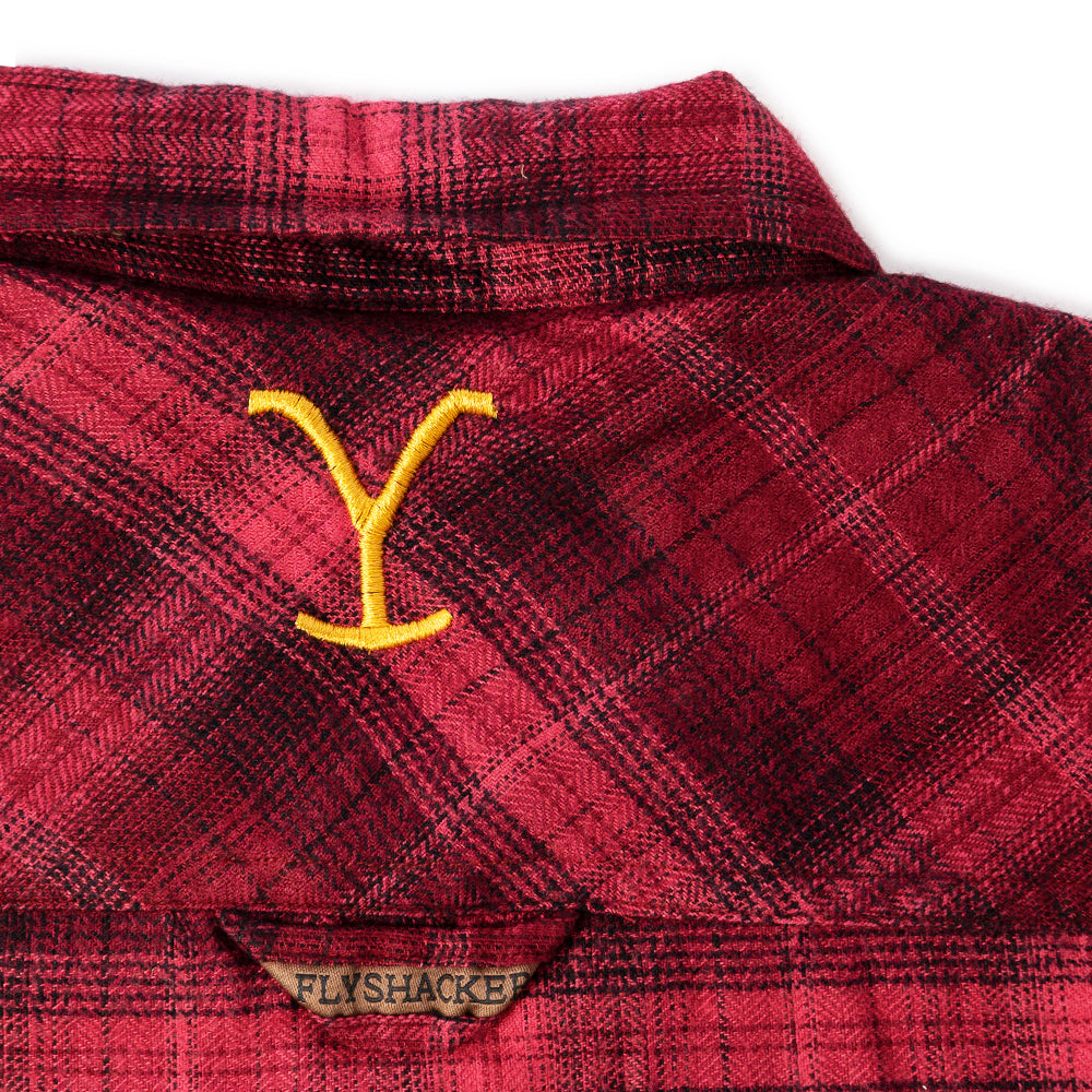 Yellowstone Y Logo Mujeres's Snuggler Flannel Dress