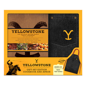 Yellowstone: Juego de Regalo del Libro de Cocina Familiar Oficial del Rancho Dutton