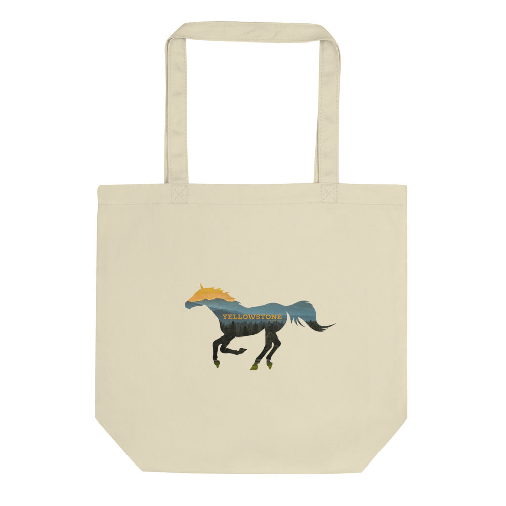 Yellowstone Horse Eco Tote Bag