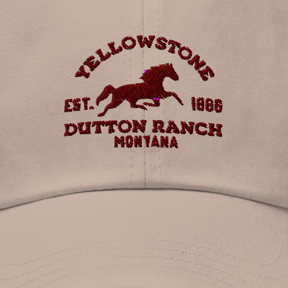 Yellowstone Dutton Ranch Montana Klassischer Papa Hut