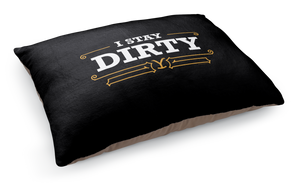 Yellowstone I Stay Dirty Pet Bed