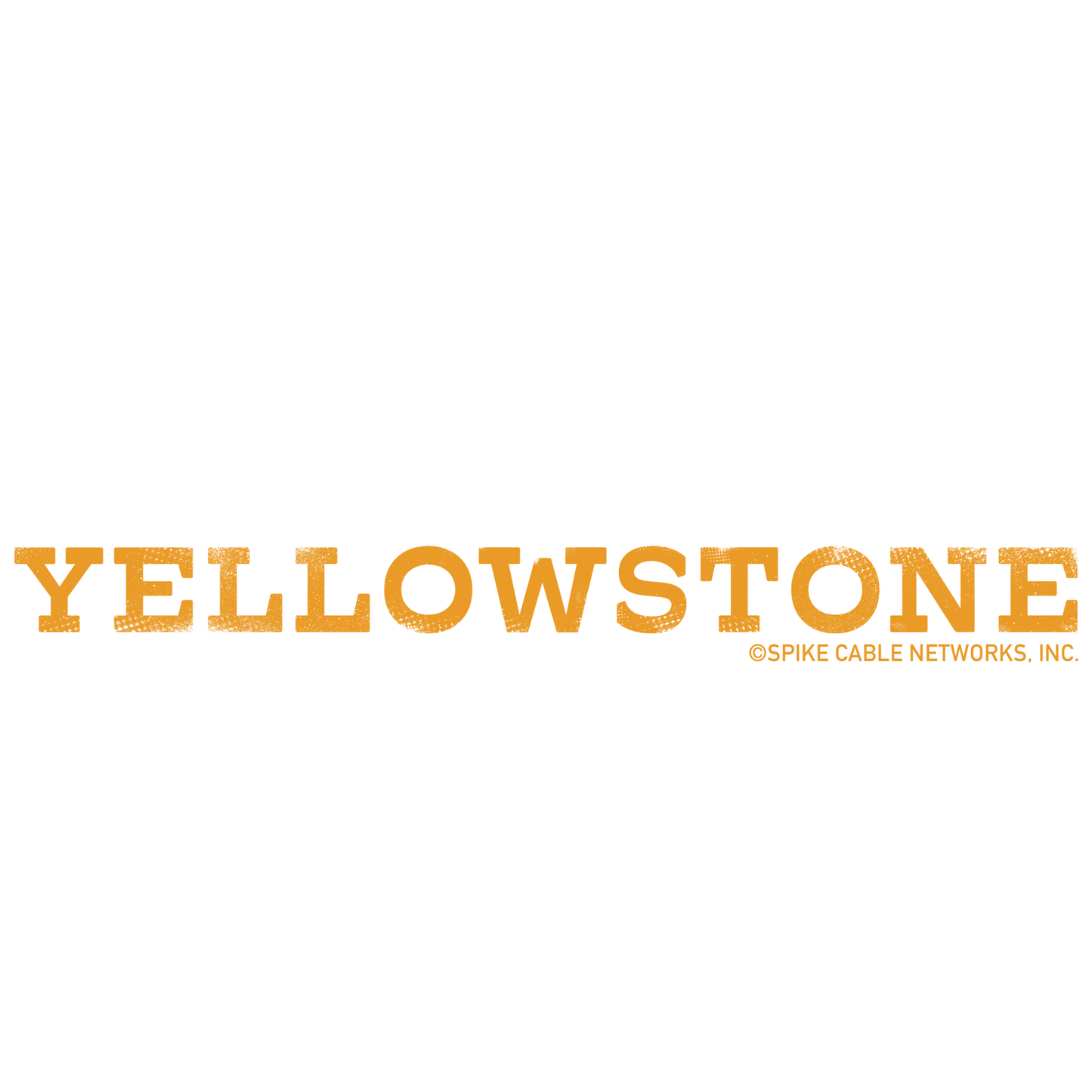 Yellowstone Logo Die Cut Sticker