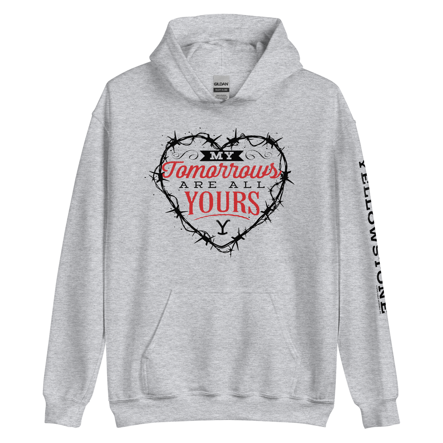 Yellowstone My Tomorrows Are All Yours Sweatshirt à capuche