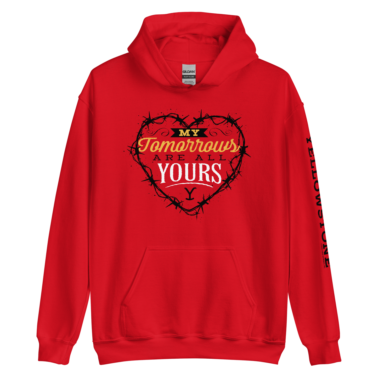 Yellowstone My Tomorrows Are All Yours Sweatshirt à capuche