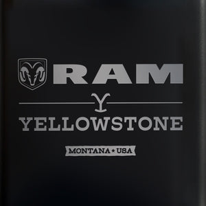 Yellowstone x Ram Matte Flask