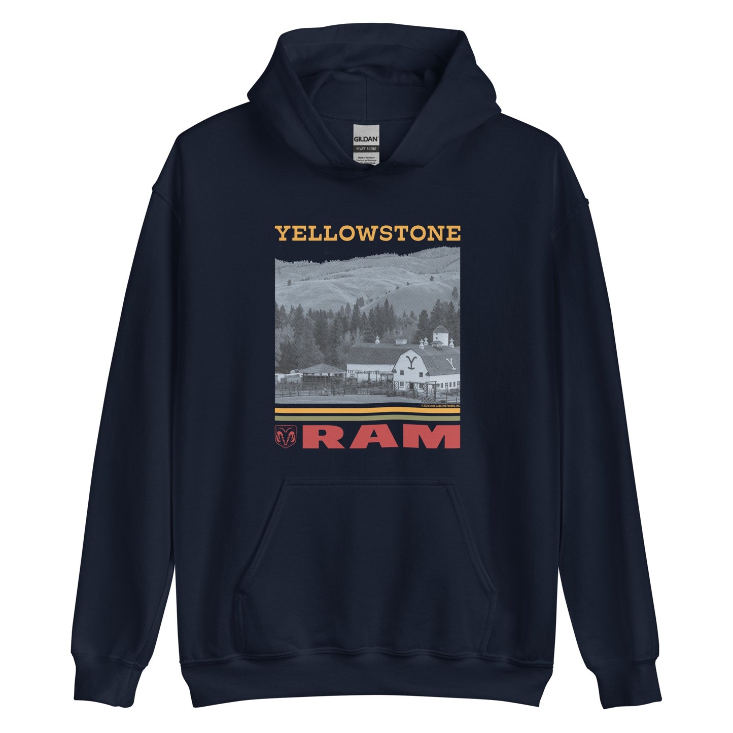 Yellowstone Sudadera con capucha Ram Scenic