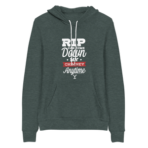 Yellowstone RIP Can Come Down My Chimney Any Time Adult Fleece Hooded Sweatshirt