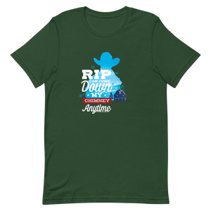 Yellowstone RIP Can Come Down My Chimney Any Time Silhouette Unisex Premium T-Shirt