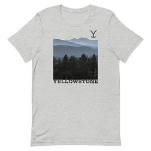 Yellowstone Scenery Adult Short Sleeve T-Shirt