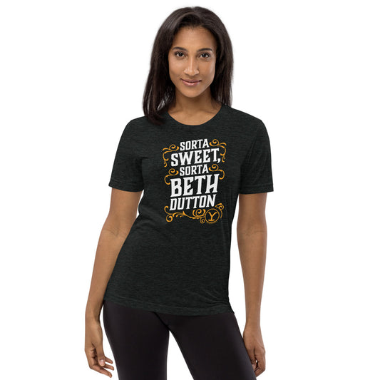Yellowstone Sorta Beth Men's Tri-Blend T-Shirt