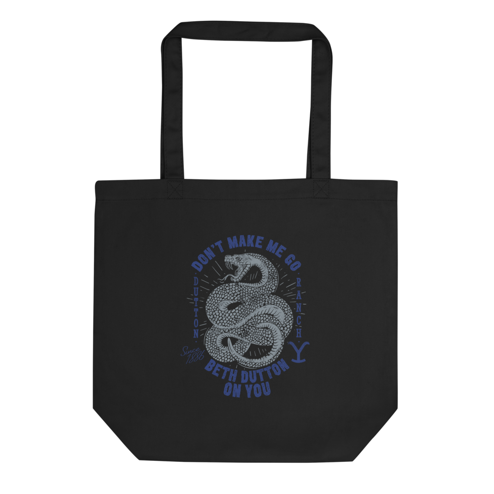 Yellowstone Snake Beth Dutton On You Eco Tote Bag