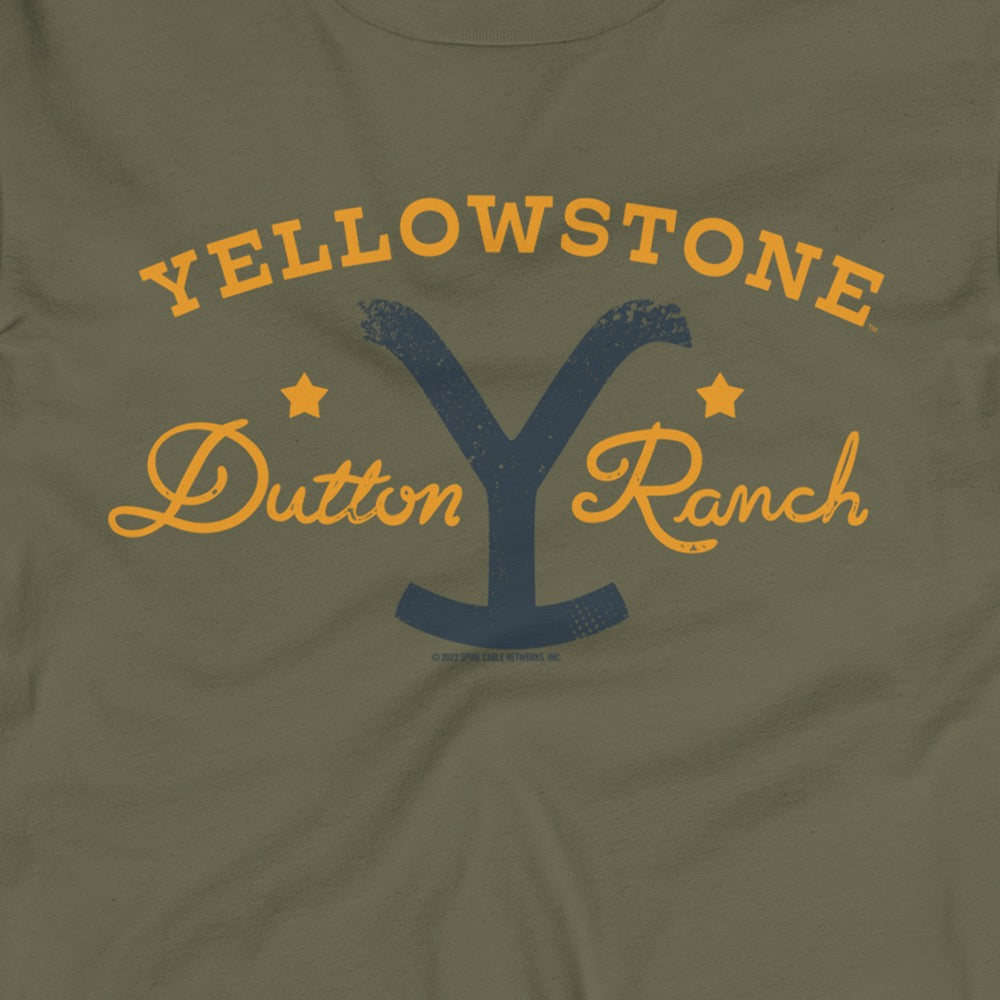 Yellowstone Dutton Ranch Star Adult Long Sleeve T-Shirt – Paramount Shop