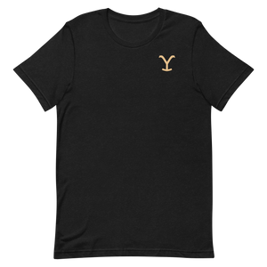Yellowstone Y Logo Ride for the Brand Adult Short Sleeve T-Shirt