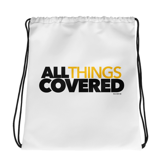 All Things Covered Podcast ATC Podcast Logo Drawstring Bag