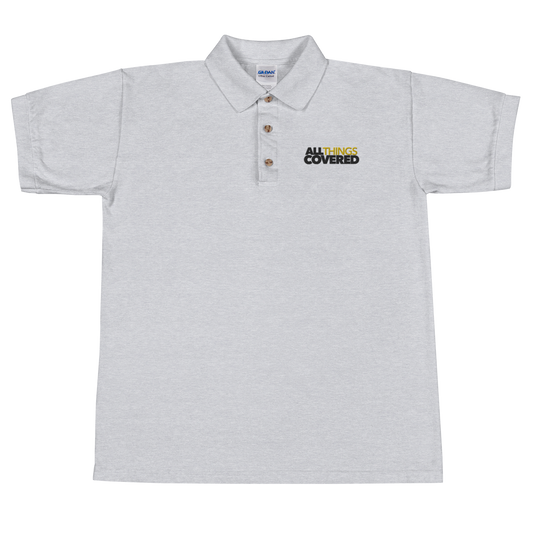 All Things Covered Podcast ATC Podcast Logo Premium Polo Shirt